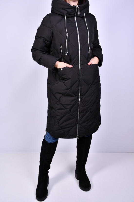 Пальто жіноче (col/v001) зимове з плащової тканини. Розміри в наявності : 50, 52 арт.HM1162