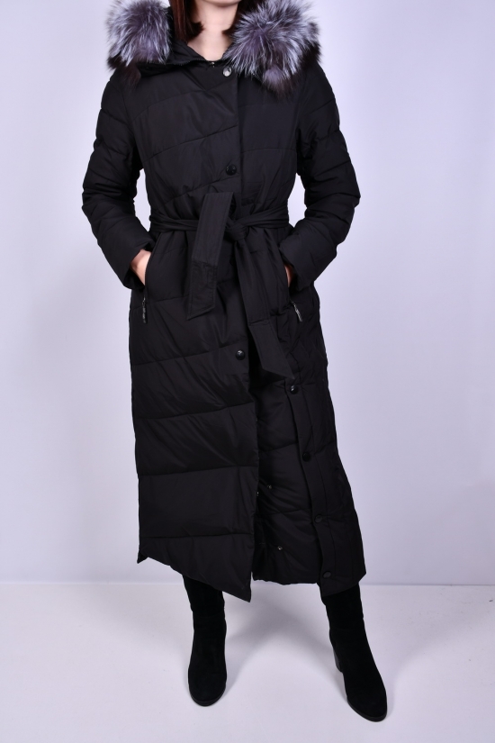 Жіноче пальто (col.V001) зимове з плащової тканини. Розміри в наявності : 44, 46, 48, 50, 52, 54 арт.HM3335