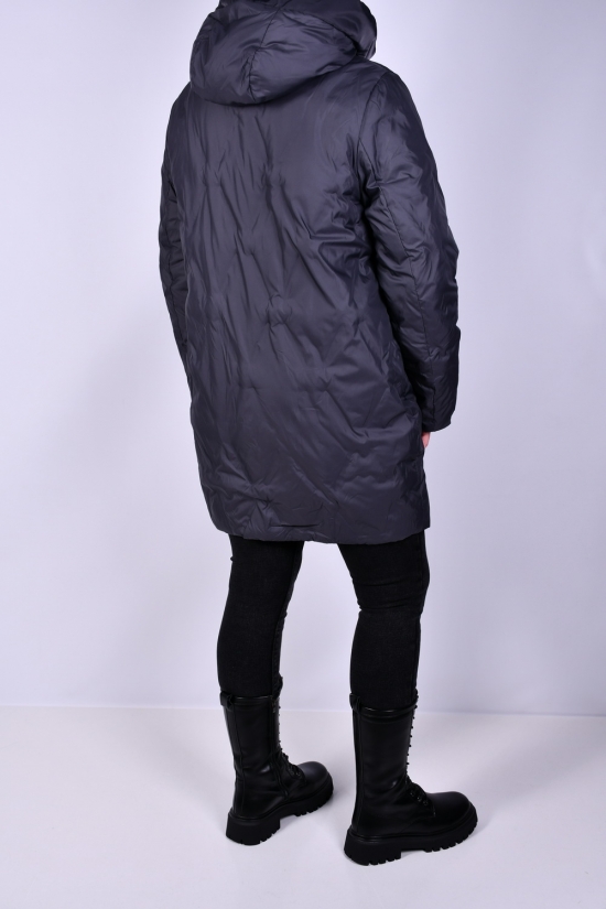 Куртка женская зимняя (цв.серый) из плащевки Размеры в наличии : 46, 48, 50, 54 арт.M910003
