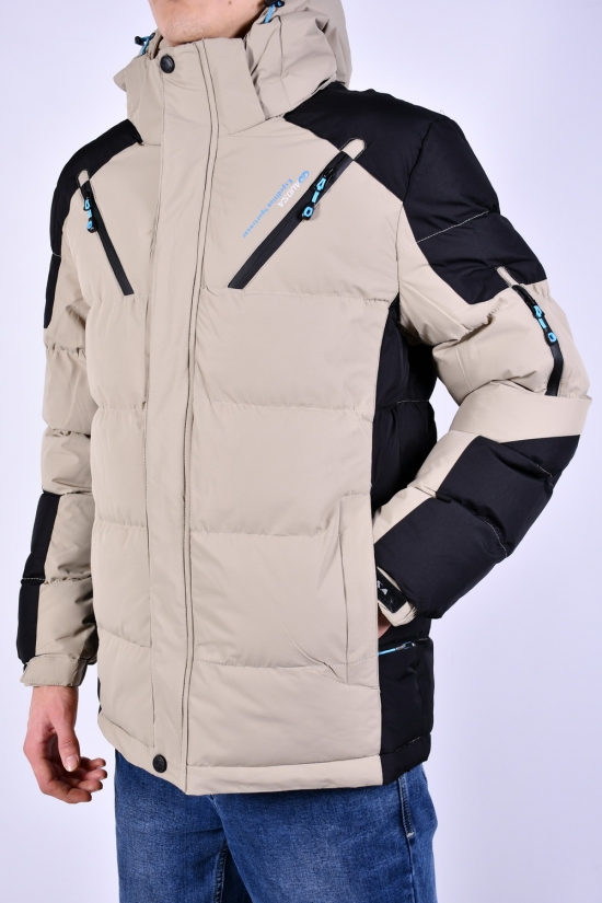 Куртка мужская (color.16) из плащевки зимняя Размеры в наличии : 46, 48, 50, 52, 54 арт.A22078