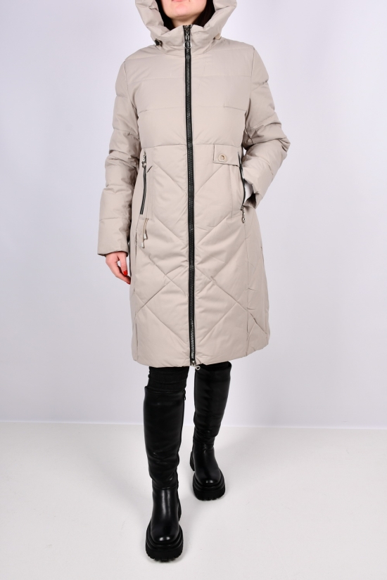 Пальто женское зимнее (цв.col.F9) из плащевки "Calo Ovel" Размеры в наличии : 42, 44, 48, 50 арт.8051
