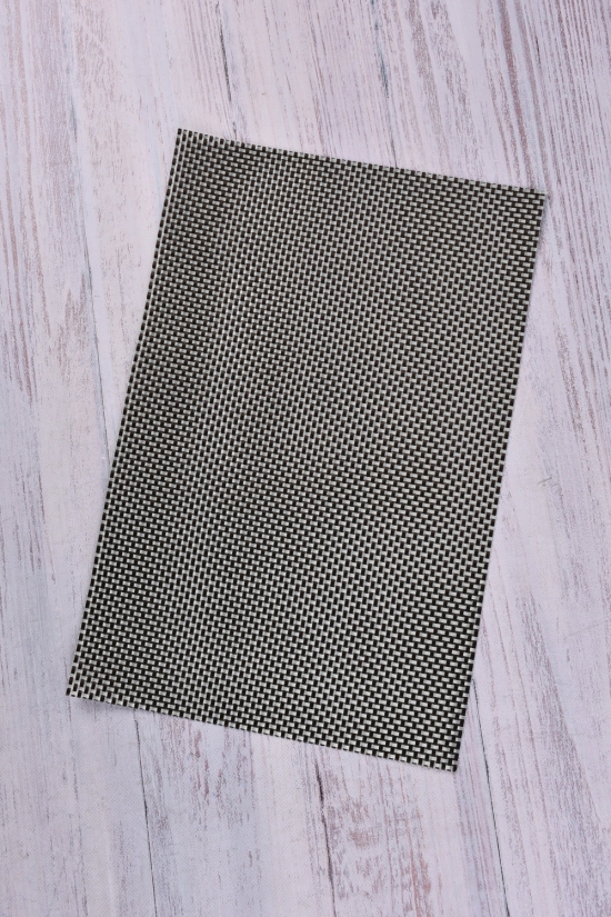 Серветка під гаряче кол. шоколадний/срібло (розмір 45/30 см.) арт.021-6
