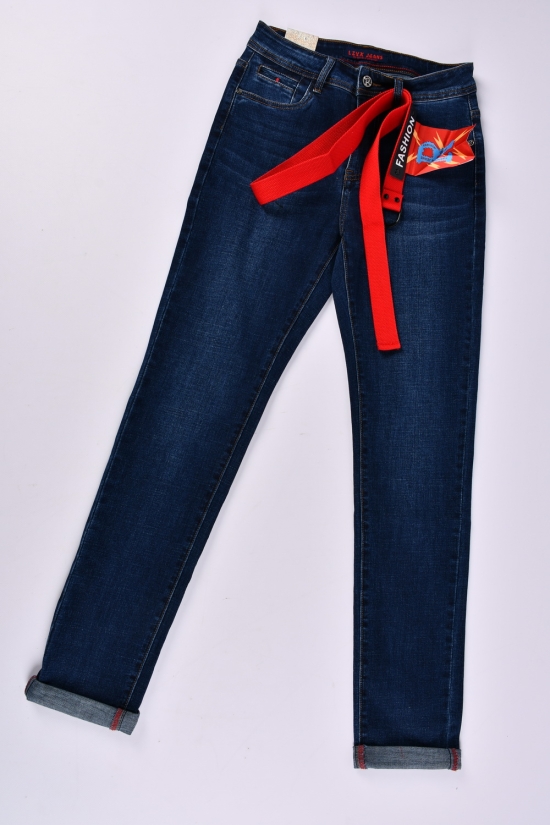 Джинси жіночі стрейчові з поясом "Zyh Jeanse" Розміри в наявності : 28, 29, 30, 31, 32, 33 арт.L-88087