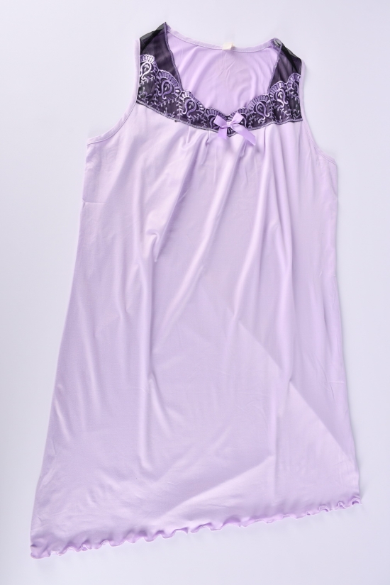 Ночная рубашка женская (цв.сиреневый) Размеры в наличии : 50, 52, 56 арт.N3176