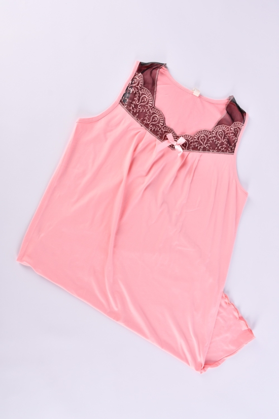 Ночная рубашка женская (цв.розовый) Размеры в наличии : 48, 50, 52, 54 арт.N3176