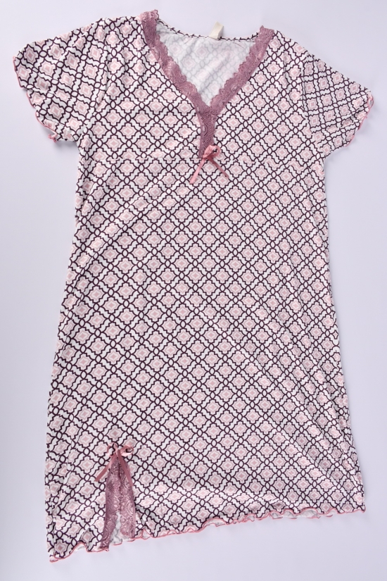 Ночная рубашка женская (цв.пудры) Размер в наличии : 46 арт.625-1