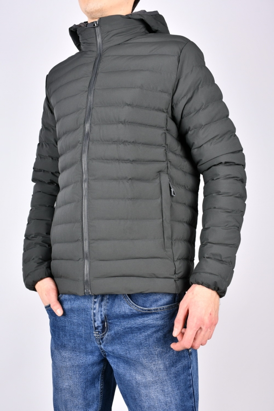 Куртка мужская демисезонная (цв.графитовый) Размеры в наличии : 46, 48, 50, 52, 54, 56 арт.5365