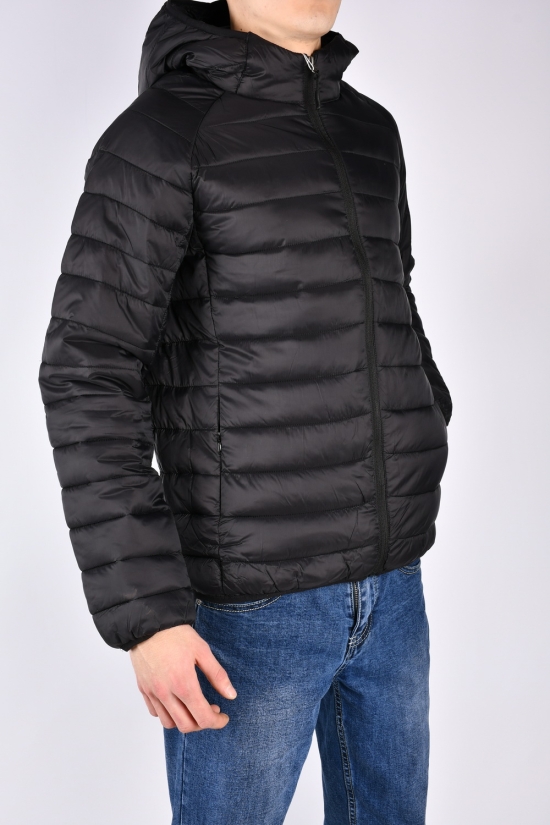 Куртка мужская демисезонная (цв.черный) "EFKS" Размеры в наличии : 46, 48, 50, 52 арт.A18005