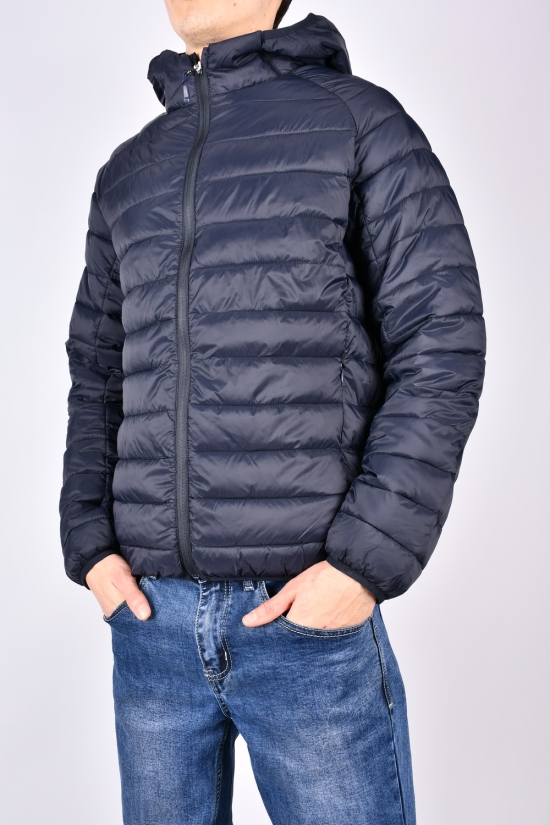 Куртка чоловіча демісезонна (кол. т. синій) "EFKS" Розміри в наявності : 46, 50, 52 арт.A18005