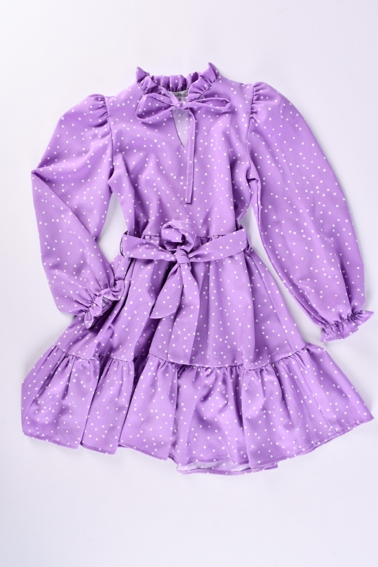 Платье для девочки (цв.сиреневый) Рост в наличии : 134, 146, 152 арт.535