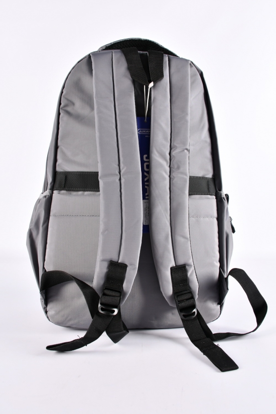 Рюкзак з плащової тканини (кол. сірий) розмір 48/29/12 см. арт.S275