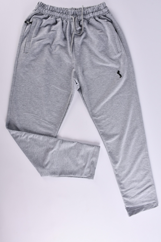 Чоловічі штани спортивні (кол. св. сірий) тканина трикотаж "GLR" Розмір в наявності : 62 арт.1048