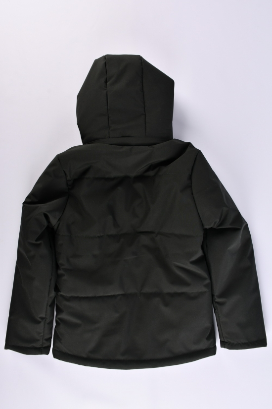 Куртка для хлопчика (кол. хакі) демісезонна з плащівки Зріст в наявності : 122, 128, 134, 140, 146 арт.09