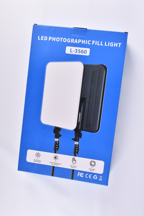 Лампа LED прямоугольная для селфи 47/31см арт.RL-3560