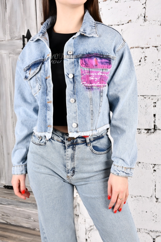 Пиджак женский джинсовый "OREO" Размеры в наличии : 42, 44, 46 арт.5537