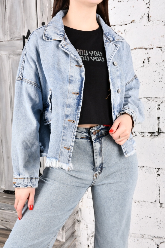 Пиджак женский джинсовый "OREO" Размер в наличии : 48 арт.5115