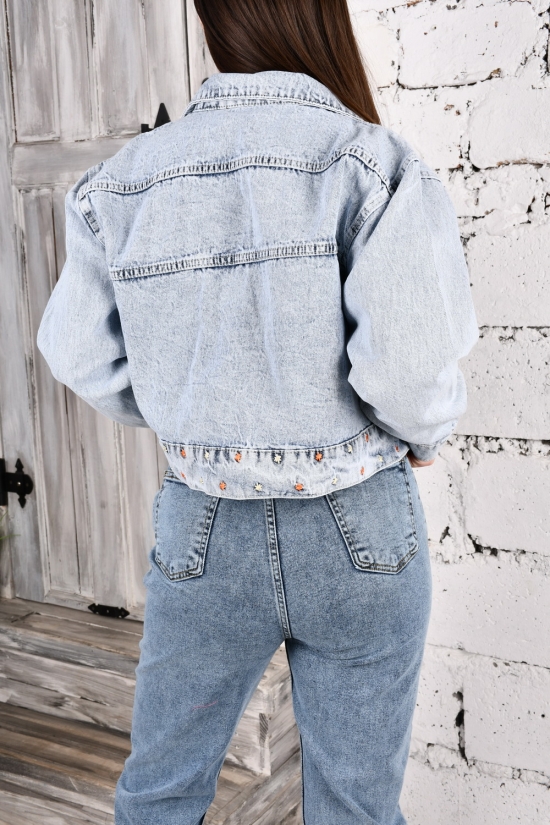 Пиджак джинсовый котоновый "KAMERA" Размер в наличии : 44 арт.400