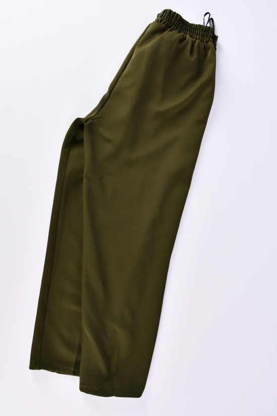 Штани жіночі стрейчові (кол. хакі) "SAGA" Розмір в наявності : 44 арт.1111