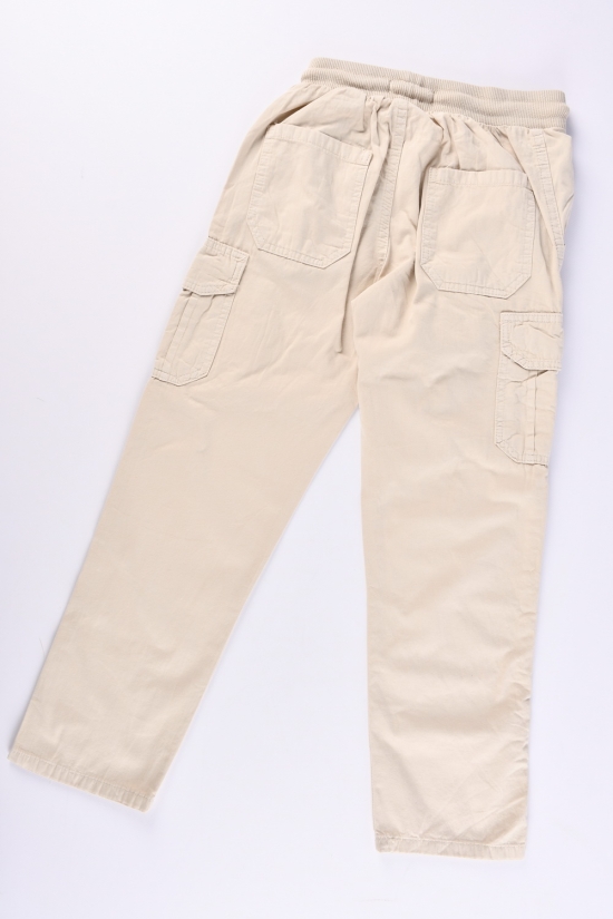 Штани для хлопчика (кол. кремовий) "DOFFBI" склад 100% Cotton Зріст в наявності : 134, 140, 146 арт.8465-3