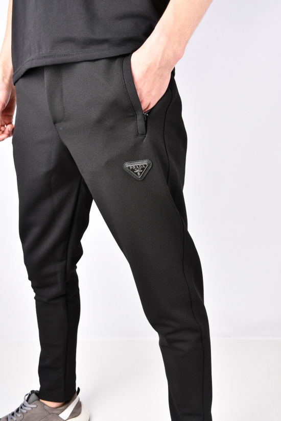 Штани чоловічі (кол. чорний) тканина Lacoste "PRADA" Розміри в наявності : 48, 50, 54 арт.325