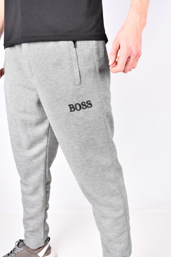 Чоловічі штани (кол. сірий тканина Lacoste "BOSS") Розміри в наявності : 48, 50, 52, 54 арт.312