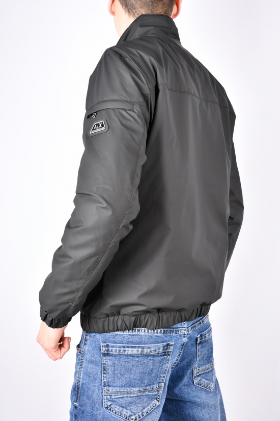 Куртка чоловіча (кол. чорний) демісезонна з плащової тканини "AIX" Розмір в наявності : 48 арт.1482