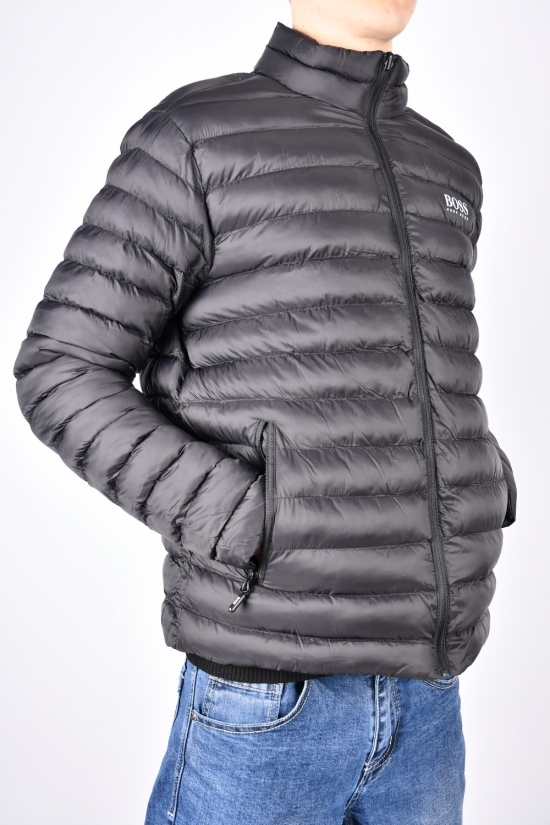 Куртка мужская (цв.чёрный) болоневая демисезонная Размеры в наличии : 48, 50, 52, 54, 56 арт.C-3141