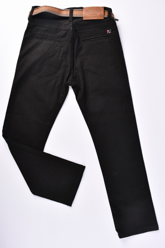 Штани для хлопчика (кол. чорний) тканина льон "RUDYS" з поясом Зріст в наявності : 116, 122, 128, 134, 140 арт.1968