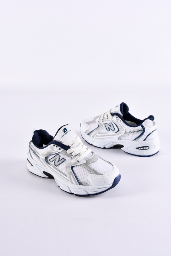 Кросівки для хлопчика (кол. білий/синій) "New Balance" Розміри в наявності : 31, 32, 33, 34, 35 арт.752888