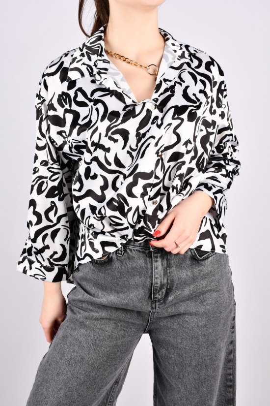 Блузка жіноча (кол. білий) "ESAY" Розміри в наявності : 40, 42 арт.9526E
