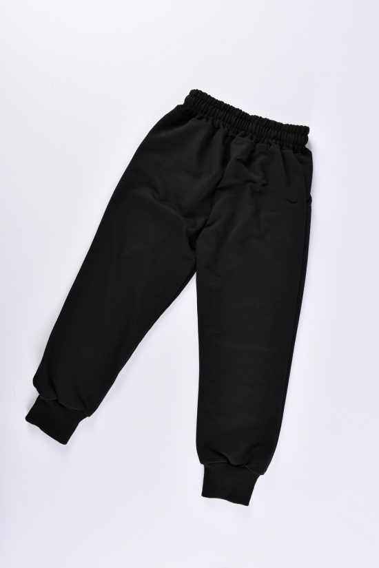 Штани для хлопчика (кол. чорний) трикотажні "ENPAK" Зріст в наявності : 98, 104, 110, 116, 128 арт.1416