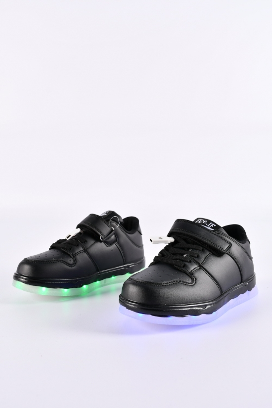 Кросівки дитячі "BESSKY" зі підошвою, що світиться Розміри в наявності : 32, 33, 34, 35, 36, 37 арт.BD3421-1C