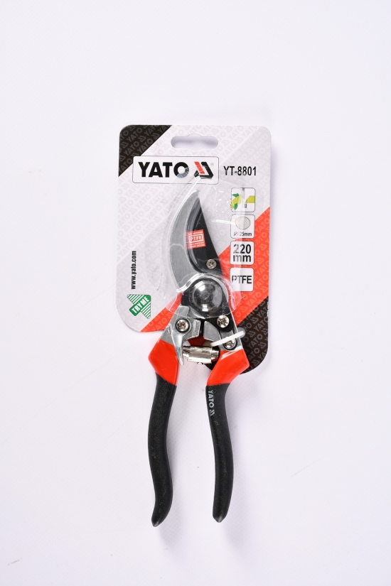 Секатор для гілок професійний YATO I=210мм арт.YT-8801