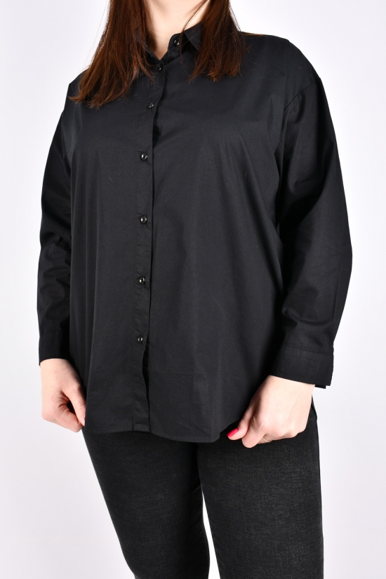Сорочка жіноча (кол. чорний) "BASE" Розміри в наявності : 56, 58 арт.C7530