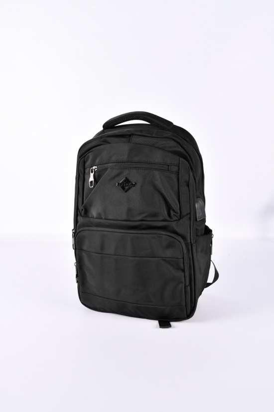 Рюкзак (цв.черный) из плащевки размер 30/45/13см арт.86321