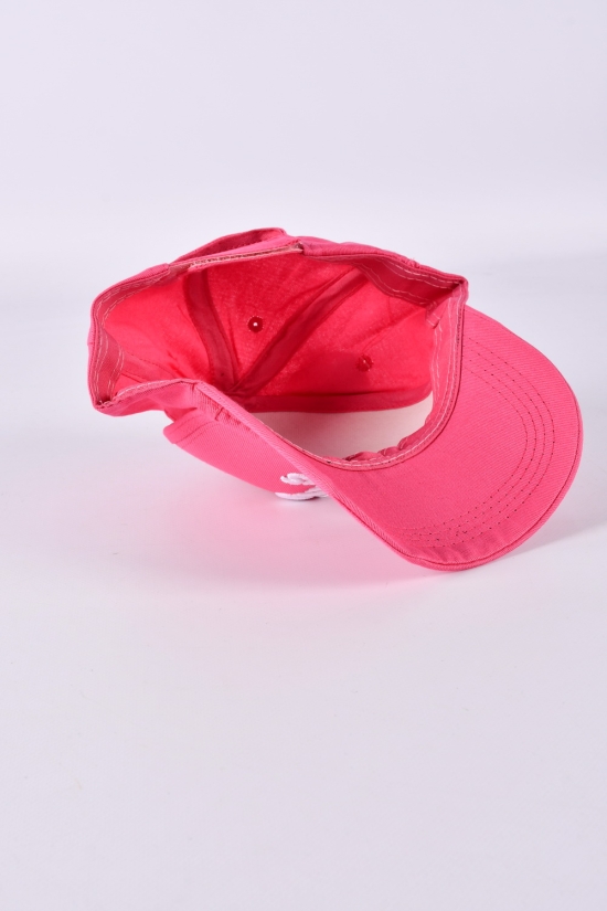 Бейсболка женская (цв.розовый) котоновая  арт.9525