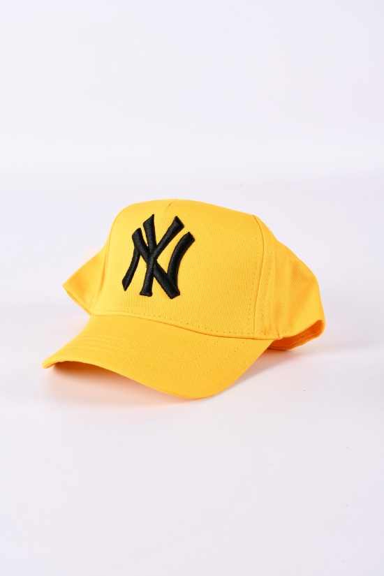 Бейсболка для мальчика (цв.оранжевый) котоновая "NEW YORK" арт.9544