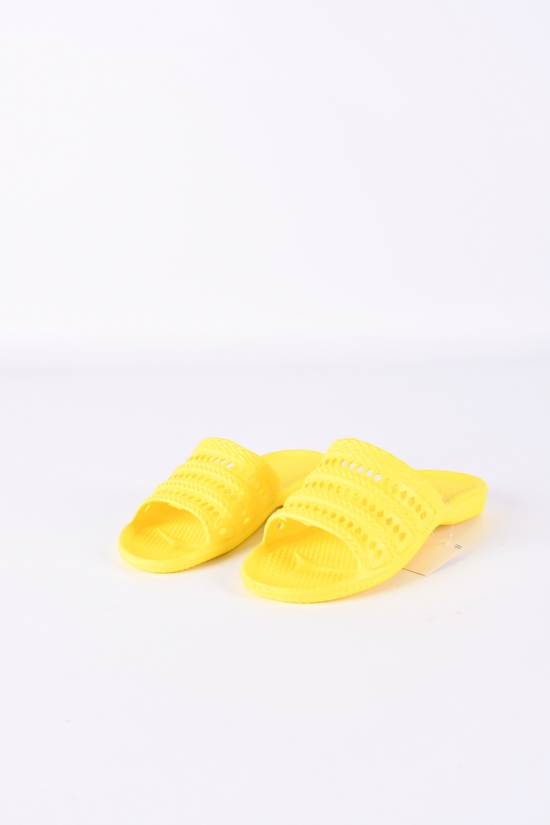 Шлёпанцы женские из пены (цв.желтый) "San Lin" Размеры в наличии : 36, 37, 38, 39, 41 арт.A3