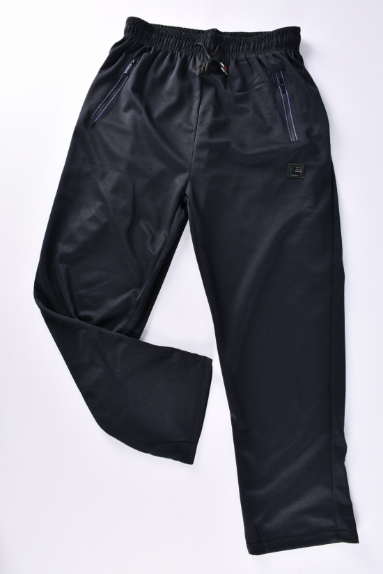 Чоловічі штани (кол. т. синій) трикотажні "BACK CYCLONE" Розміри в наявності : 52, 54, 56, 58, 60 арт.WK-7070