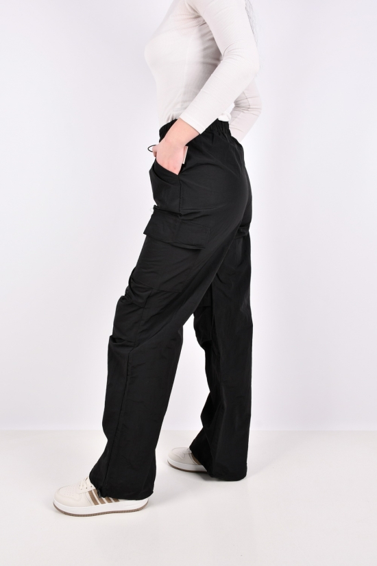 Штани жіночі (кол. чорний) "CLOVER" модель карго Розміри в наявності : 42, 44, 46, 48, 50 арт.TS683