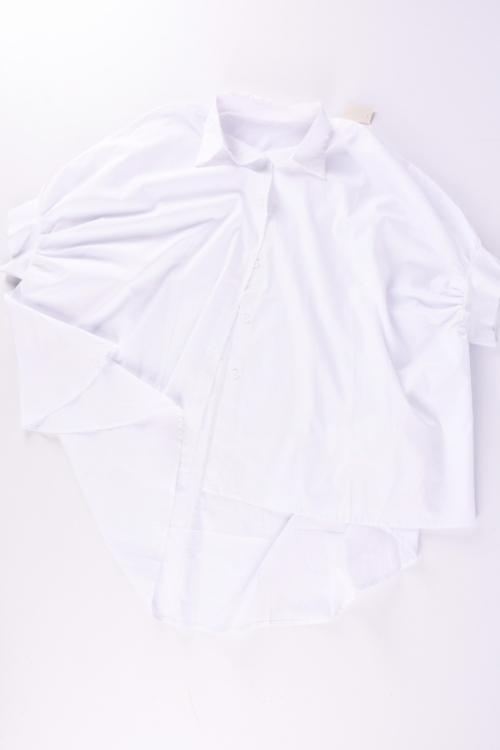 Сорочка жіноча (кол. білий) "MG" (модель OVERSIZE) розмір 50-52 арт.2201