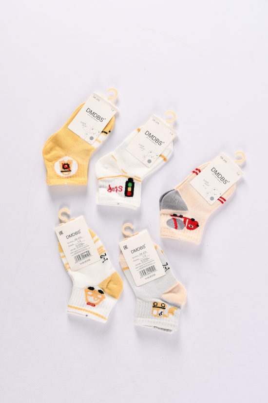 Шкарпетки всесезонні для дівчинки на 1-2 років (80% COTTON 15% Polyamide5%spandex) арт.CK-270