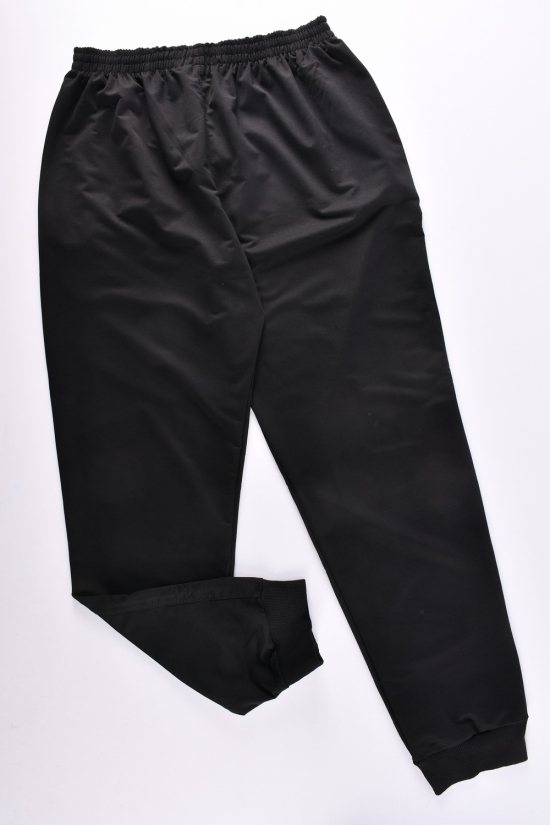 Чоловічі штани (кол. чорний) трикотажні Розміри в наявності : 58, 62, 64 арт.12