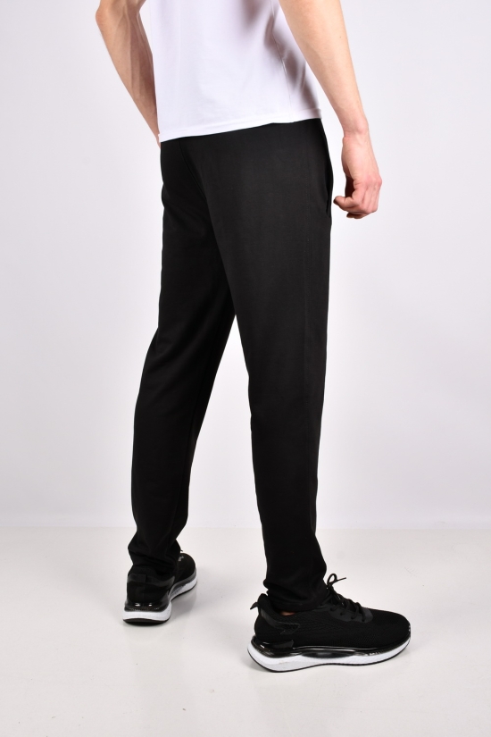 Чоловічі штани (кол. чорний) трикотажні Розміри в наявності : 46, 48, 50, 52 арт.20