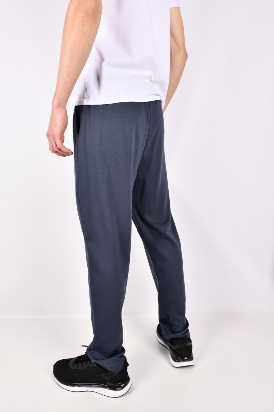 Чоловічі штани (кол. сіро-синій) трикотажні Розміри в наявності : 48, 50, 54 арт.JF3011