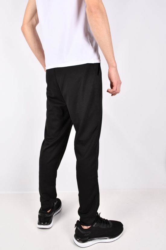 Чоловічі штани (кол. чорний) трикотажні Розміри в наявності : 48, 50, 52, 54, 56 арт.JF3012