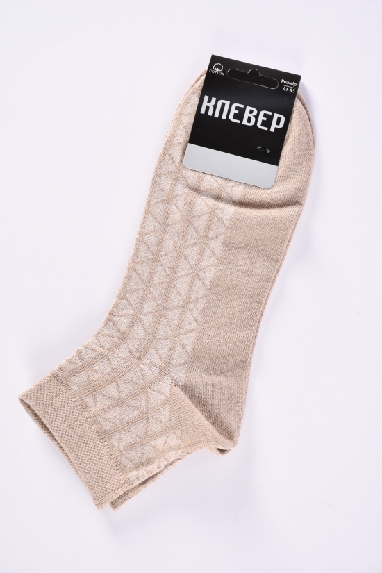 Шкарпетки чоловічі (сітка) "Кевер" розміри 41-45 (80% бавовна, 15% поліамід, 5% еластан) арт.сетка