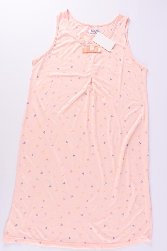 Ночная рубашка женская (цв. персиковый) Размеры в наличии : 46, 48, 52 арт.F1731
