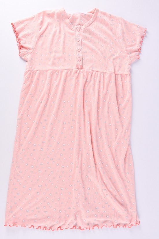 Ночная рубашка женская (цв. персиковый) Размер в наличии : 46 арт.F1729