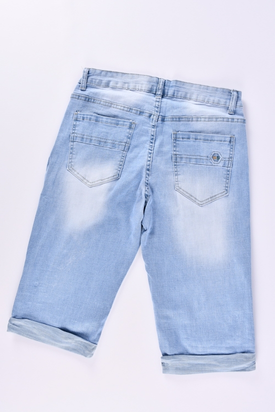 Бриджі джинсові зі стрейчем жіночі. Розміри в наявності : 32, 34, 36, 38, 40, 42 арт.MF-2357